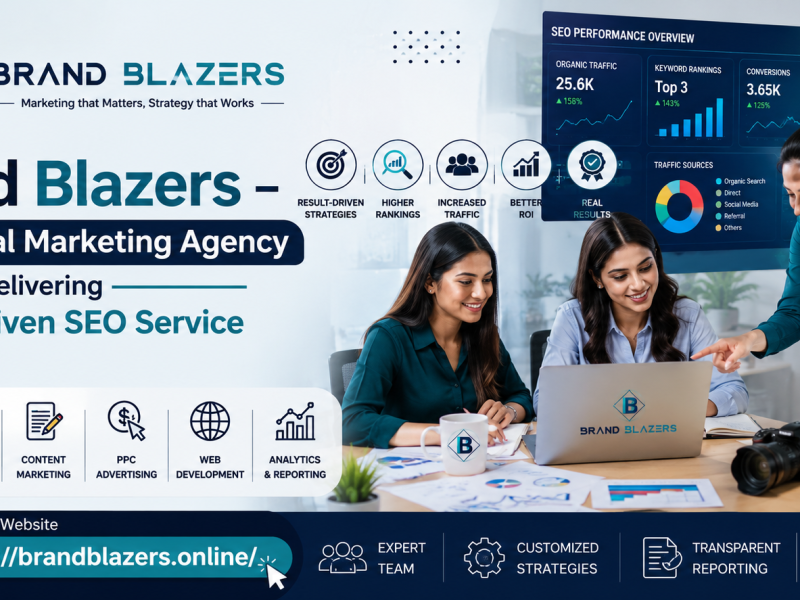 Brand Blazers | Best Digital Marketing Company in India Offering Expert SEO Service in India