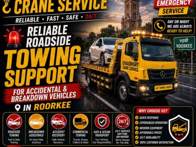 Best Crane Rental & Lifting Services in Roorkee