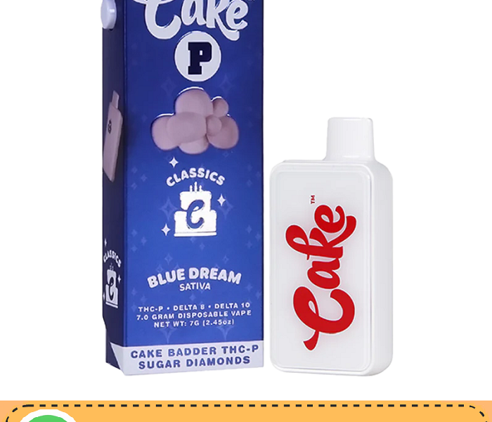 Cake Delta 8, Delta 10 & THCP Classic Disposable 7g In Layyah - 03001595025