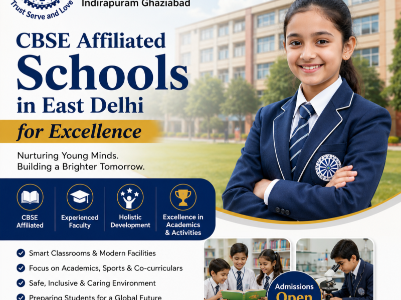 CBSE Affiliated Schools in East Delhi for Excellence