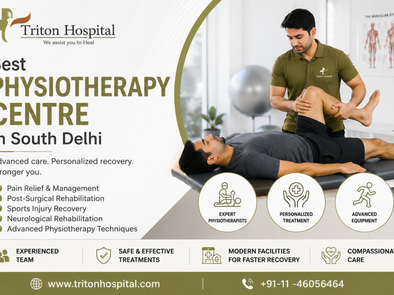 Physiotherapy Centre in South Delhi | Triton Hospital