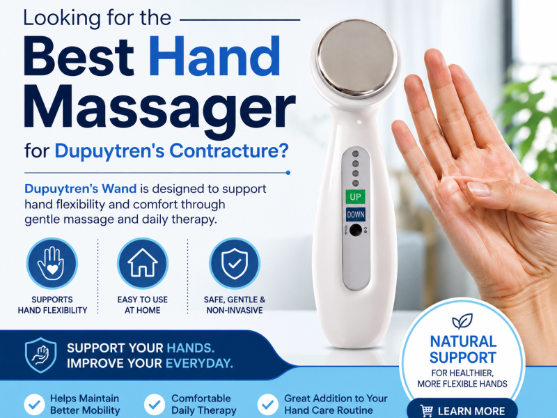 Need the Best Hand Massager for Dupuytren's Contracture?