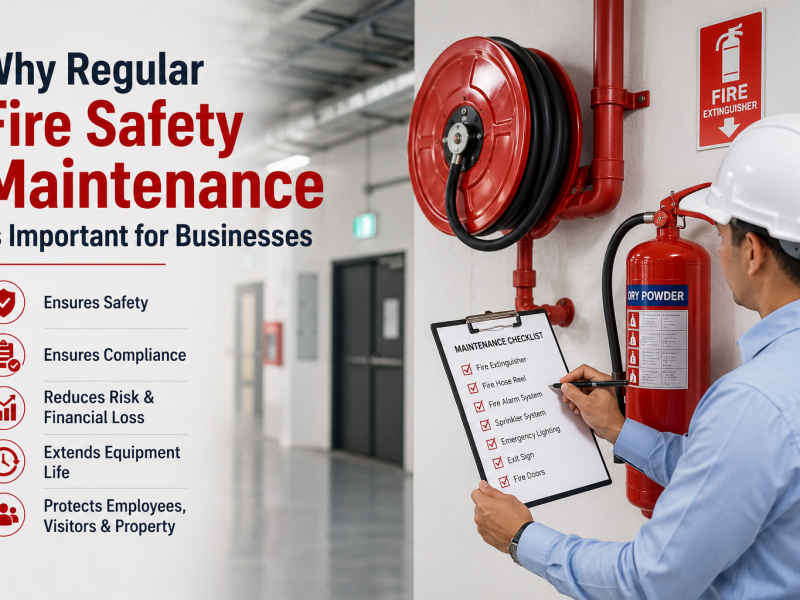 Why Regular Fire Safety Maintenance Is Important for Businesses