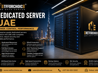 Dedicated Server in UAE | Secure Hosting | NetForChoice