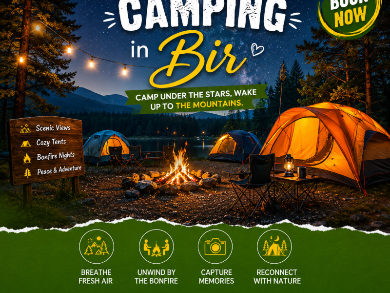 Camping in Bir for an Unforgettable Adventure