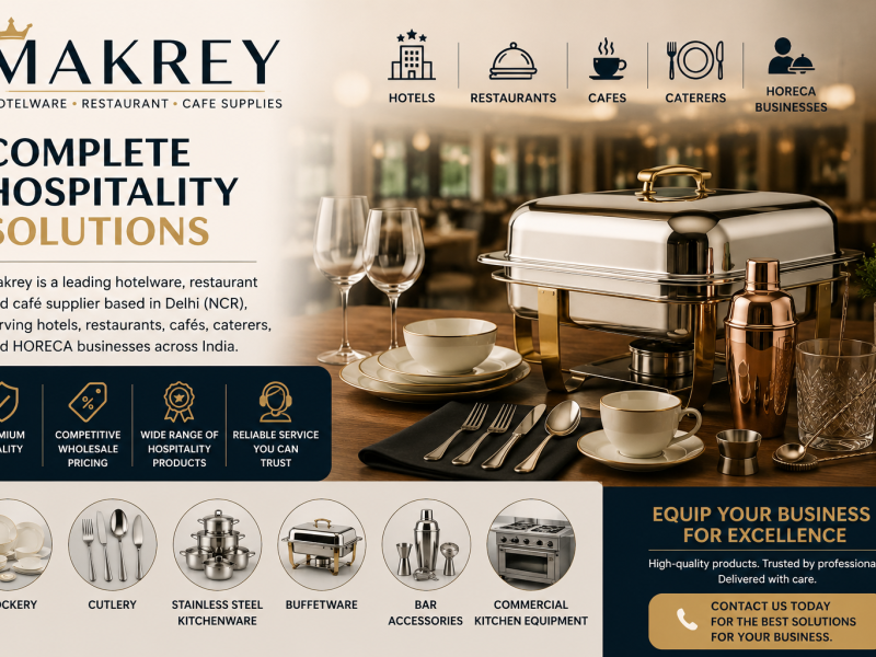 Makrey | Hotelware, Restaurant & Cafe Supplies