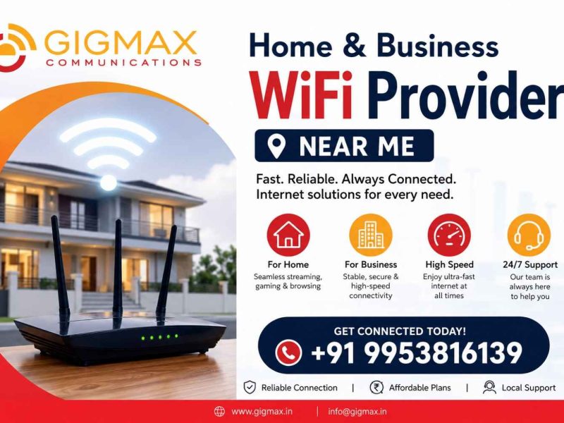 Home & Business WiFi Providers Near Me | GIGMAX