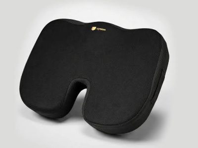 Coccyx Cushion for Tailbone Pain Relief | Orthopedic Memory Foam Seat Cushion for Office, Car & Home