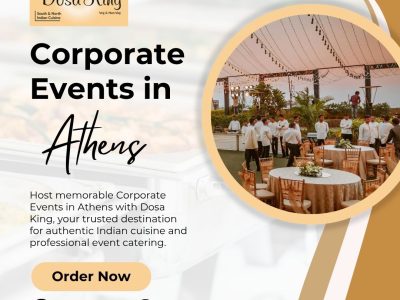 Corporate Events in Athens | Dosa King – Premium Indian Catering & Event Dining