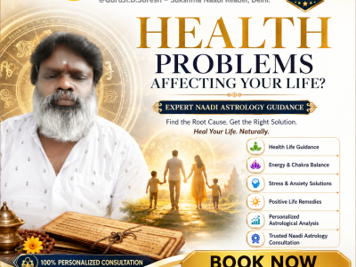 Expert Naadi Astrology for Health Problems Sukshma Naadi Astrological Centre in Delhi & Online Consultation