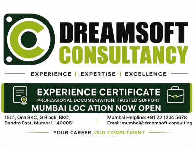 Professional Experience Certificate & Career Documentation Services in Pune