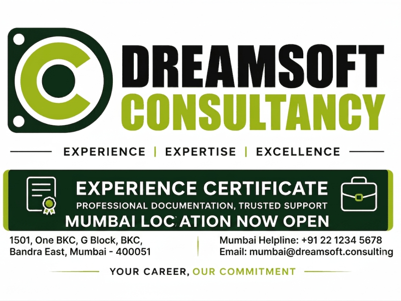 Professional Experience Certificate & Career Documentation Services in Pune