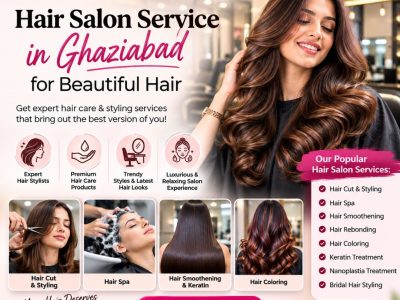 Hair Salon Service in Ghaziabad for Beautiful Hair