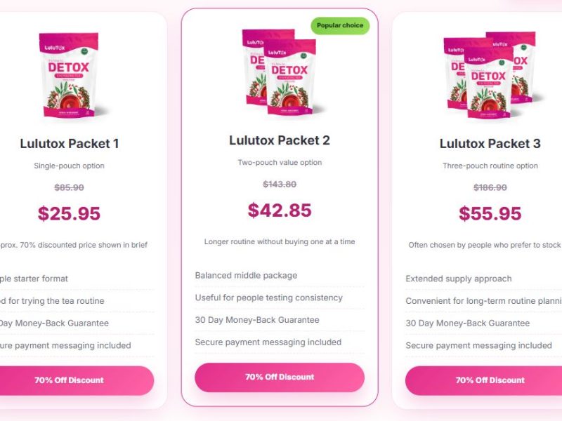 Lulutox Detox Tea – Best Herbal Detox Tea for Natural Cleansing