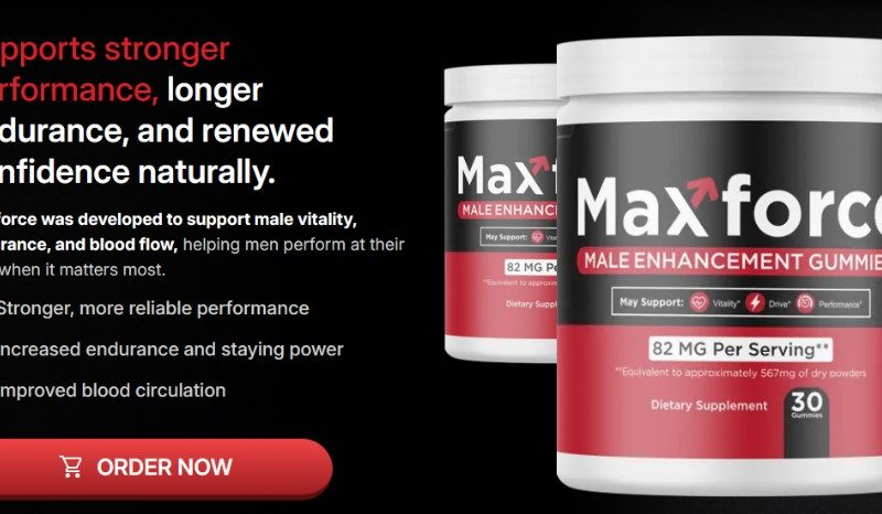 What benefits do Max Force Gummies provide?