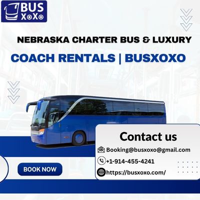 Nebraska Charter Bus & Luxury Coach Rentals | BusXoXo