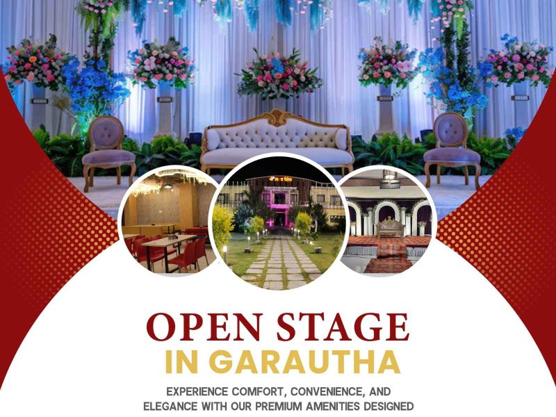 Open Stage in Garautha for Weddings & Events | Shree Madhav Palace
