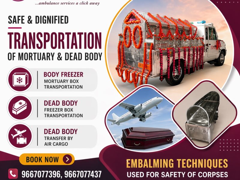 Panchmukhi Corpse Transfer in Bangalore- Respectful Repatriation