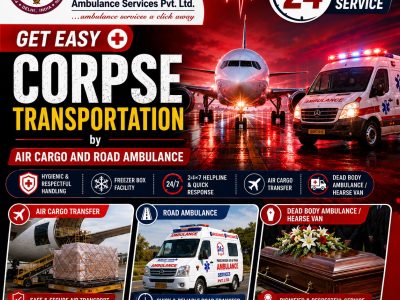 Panchmukhi Air Cargo Dead Body Transfer in Ahmedabad- Trusted network across the country