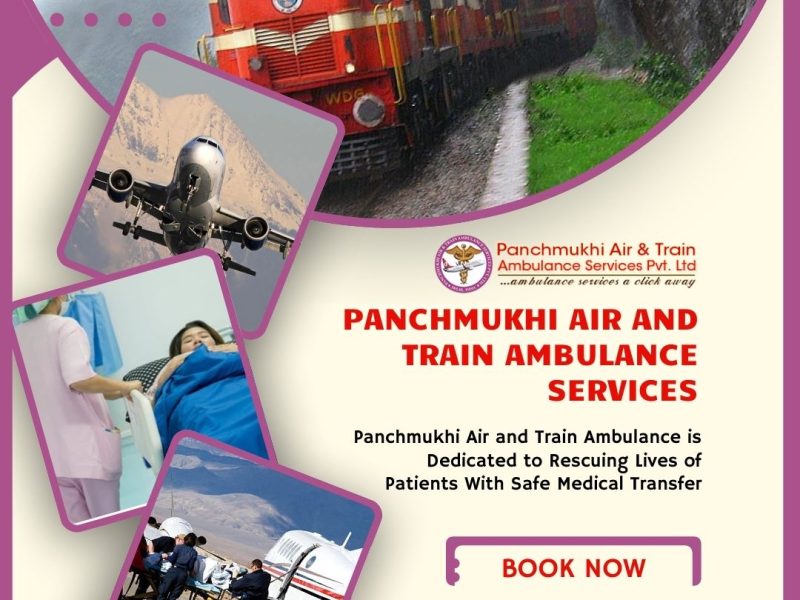 Panchmukhi Low Cost Train Ambulance in Guwahati- ideal for long distance intervention