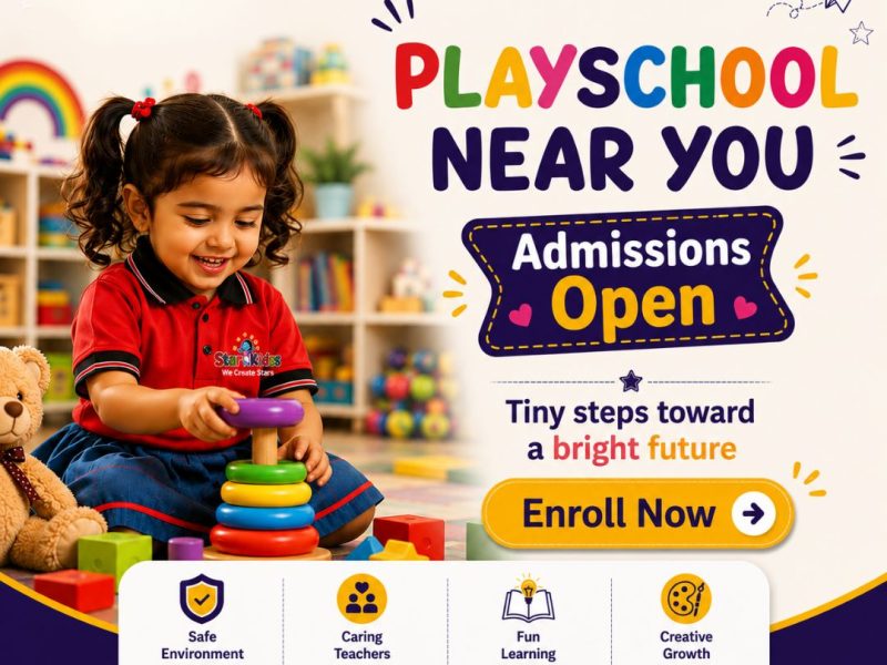 Playschool Near You for Early Childhood Learning