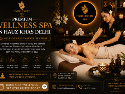 Premium Wellness Spa in Hauz Khas Delhi | Premium Relaxation & Spa Therapy