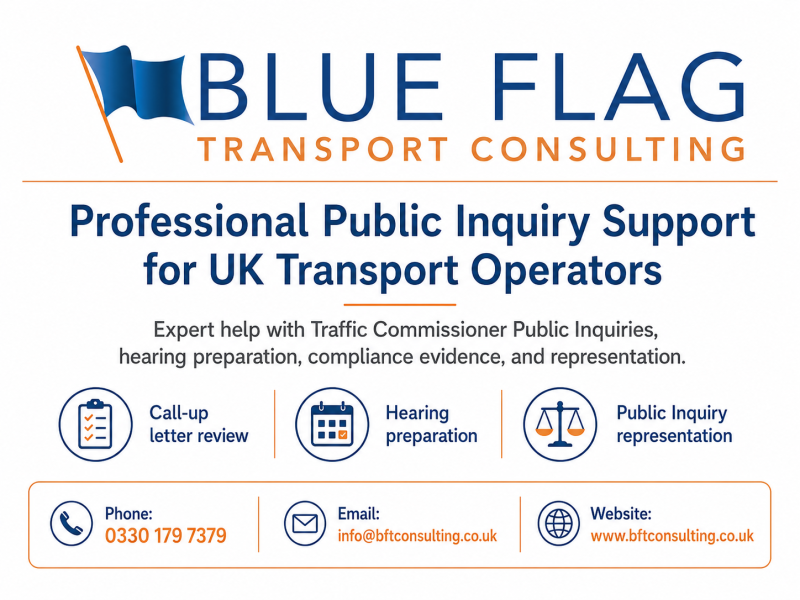 Professional Public Inquiry Support for UK Transport Operators