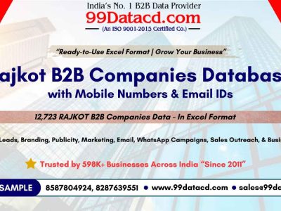 Get List of Companies in Rajkot with 12000+ B2B Contact Details