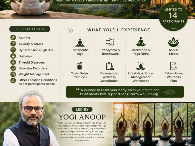 Wellness Retreat India | 4-Day Yoga Retreat Corbett