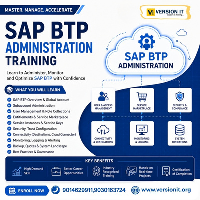 SAP BTP Administrator Training in Bangalore | Version IT