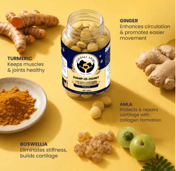 Natural Joint Care for Active Dogs & Cats