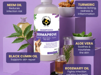 Natural Dog Shampoo for Healthy Skin & Coat Description
