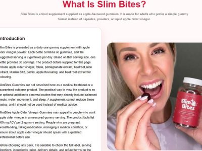 Slim Bites Gummies UK: 100 percent Safe Strong Supplement