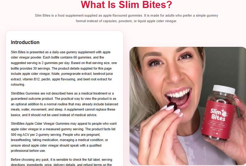 Slim Bites Gummies UK: 100 percent Safe Strong Supplement