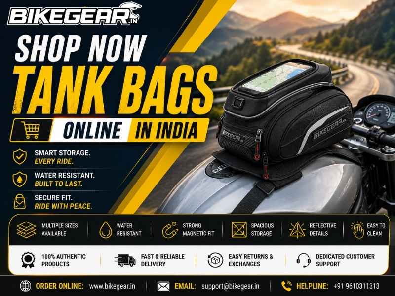 Shop Now Tank Bags Online in India