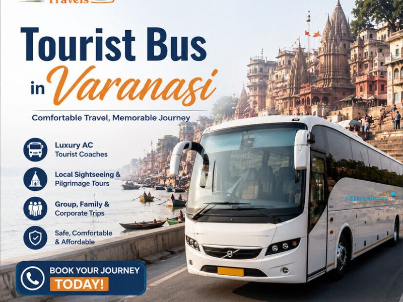 Tourist Bus in Varanasi for Group Travel