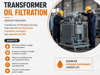Transformer Oil Filtration Services by Experts