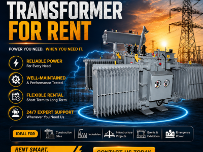 Transformers for Rent for Temporary and Industrial Power Solutions