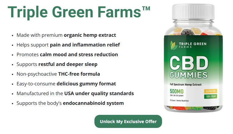 Triple Green Farms Gummies Review: Everything You Need to Know Before Buying