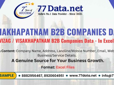 Get List of 3000+ Companies in Vishakhapatnam with Free Sample Data