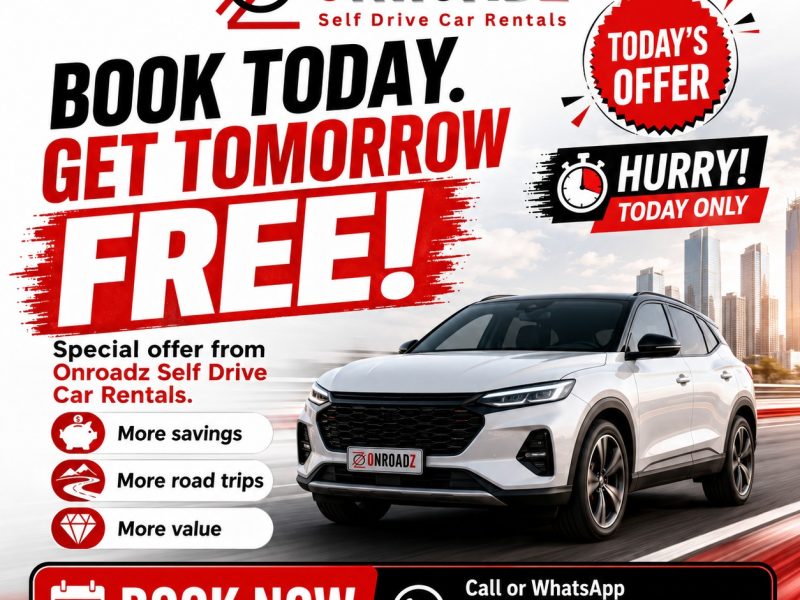 Onroadz - Self Drive Car Rental Chennai | Special Offers