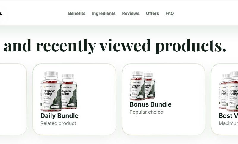 WilderLeaf Hemp Gummies Australia – Everything You Need to Know Before Buying