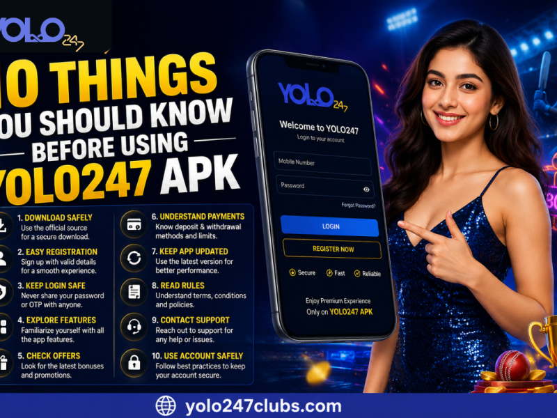 10 Things You Should Know Before Using Yolo247 APK