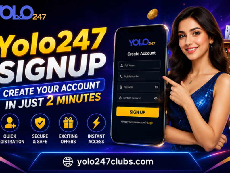 Yolo247 Signup – Create Your Account in Just 2 Minutes