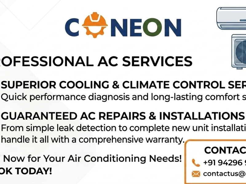 Get AC Repair in 30 Minutes in Noida | Coneon's Quick Response