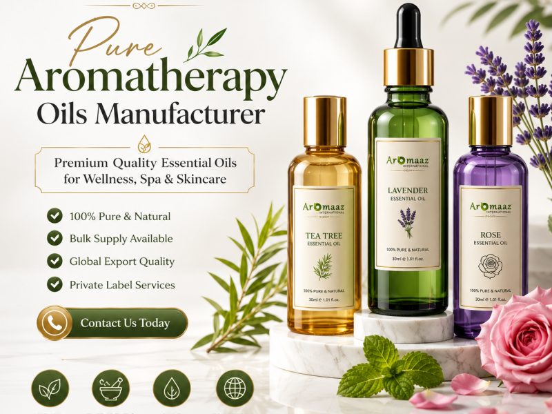 Aromatherapy Oil Manufacturers | Premium Bulk Aromatherapy Oils