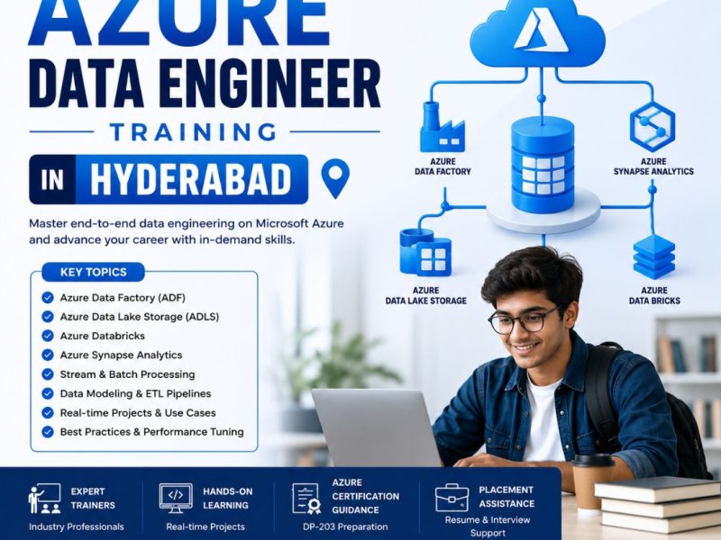 Award Winning Azure Data Engineer Training in Hyderabad