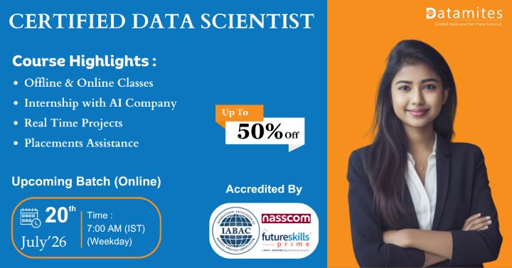 DataMites Data Science Training in Chandigarh