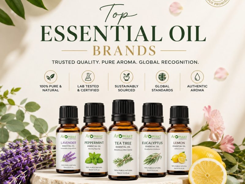 Best Essential Oil Brands | Bulk & Wholesale Supplier | Aromaaz International