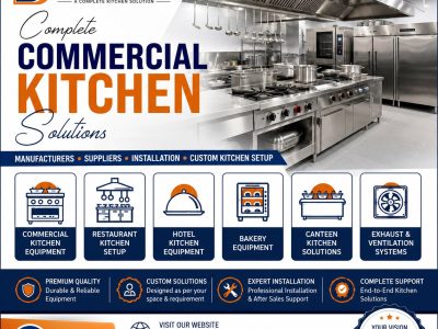 Commercial Kitchen Equipment Manufacturers in Delhi